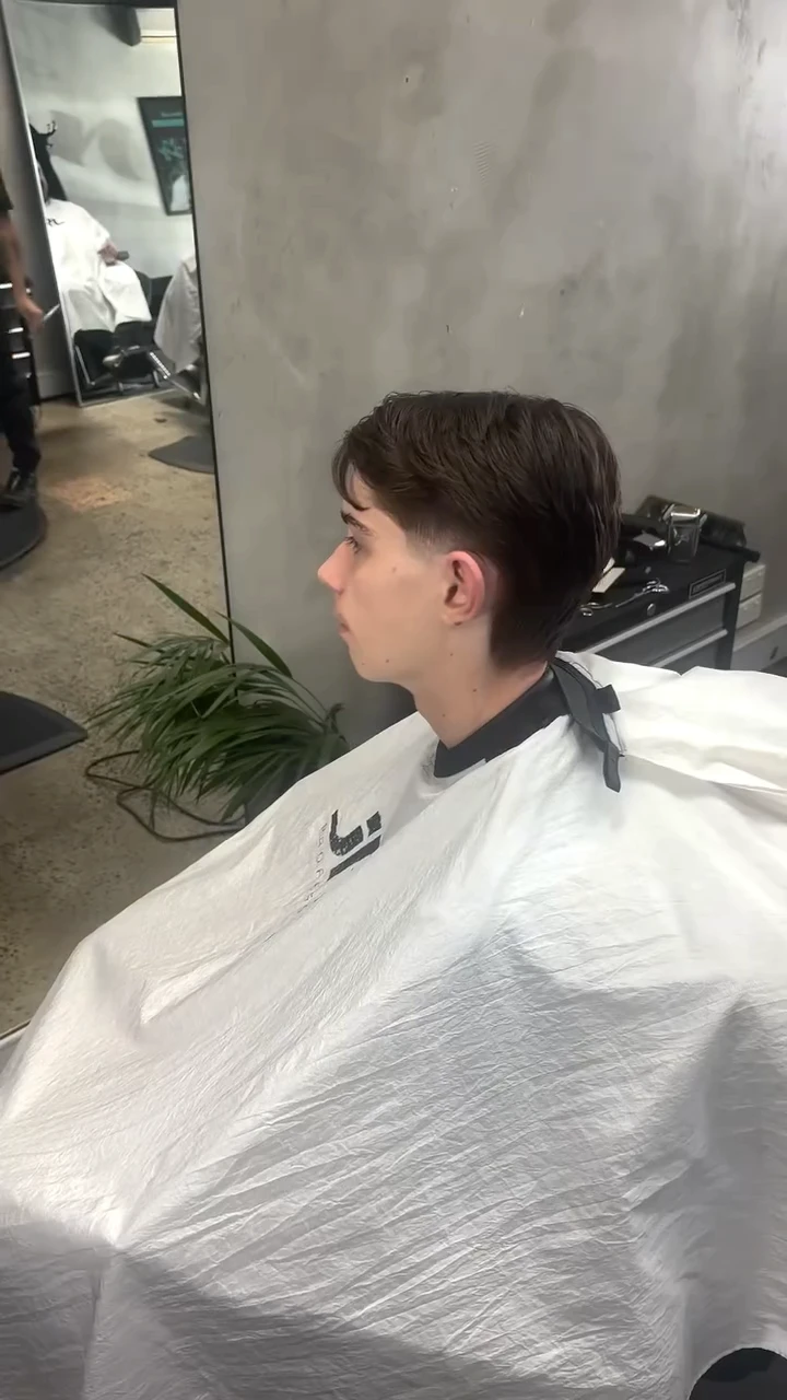Modern Mullet with Taper