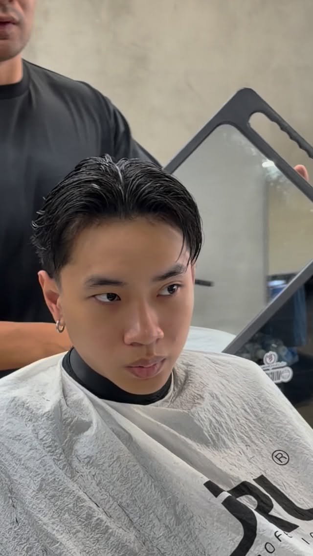 Soft, natural flow middle part