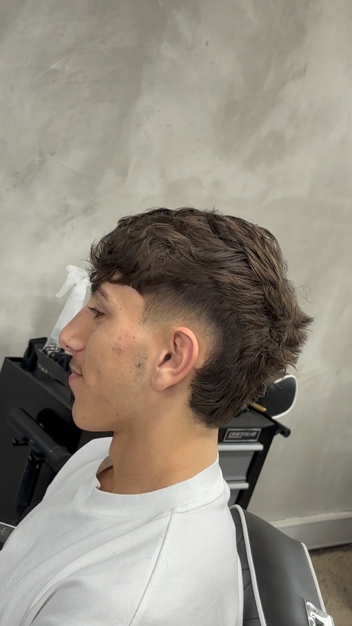 Modern Mullet with Taper